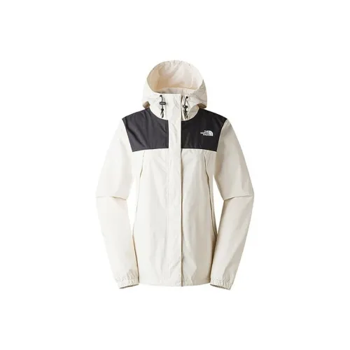 THE NORTH FACE Urban Exploration Водонепроницаемый Ветрозащитный Водоотталкивающий Теплоизоляционный Ветровка Женские Экрю