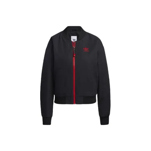 Adidas Originals Хлопковый пуховик Зимний Женский Черный