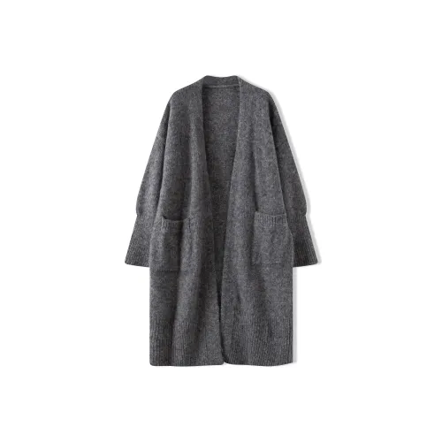 NORA.LOU Серые Женские Бархатные Куртки