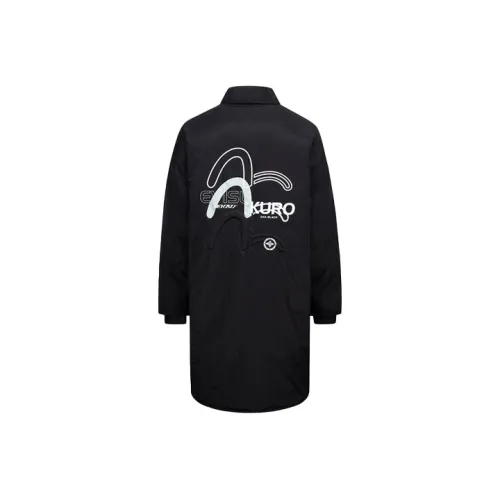 EVISU Хлопковый пуховик женский черный