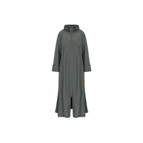 EMPORIO ARMANI FW22 Тренчкот Женский Зеленый