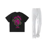 Чёрный (Белые джинсы)