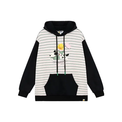 B.Duck Толстовка Женская Черная Белая