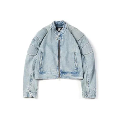 STARTER Denim Jacket Women's Light Blue