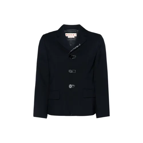 MARNI Бизнес-костюм женский цвет полночный синий