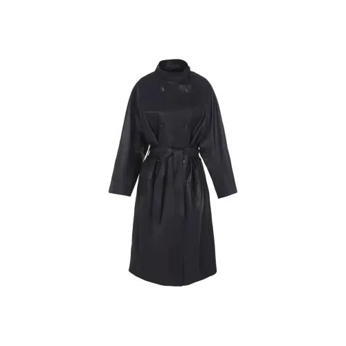 EMPORIO ARMANI Синий Женский Тренч