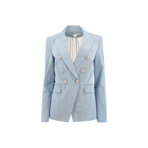 VERONICA BEARD Бизнес-костюм пальто женское синее