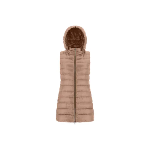 HERNO Коричневый Женский Пуховый жилет