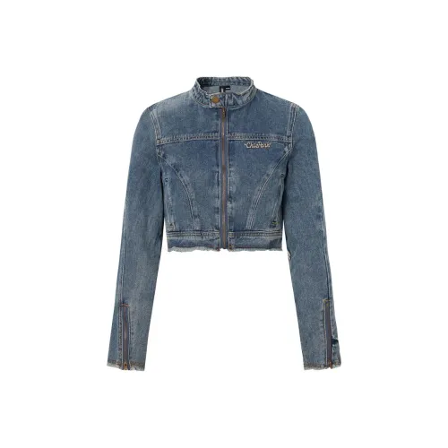 CHiC PARK Blue Женские джинсовые куртки