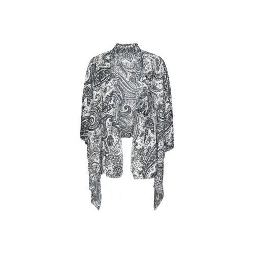 ETRO Черно-белая панда Женские пальто