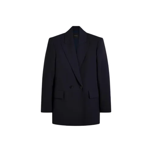 SCANLAN THEODORE Tailored Drape Куртка Бизнес Костюм Женская Темно-синий Морской синий