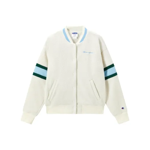 Champion FW22 Куртка Женская Светло-Серый Пэчворк