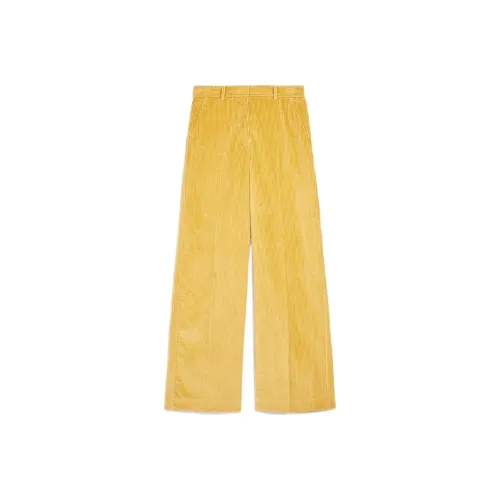 WEEKEND MaxMara Желтые Женские Повседневные Брюки