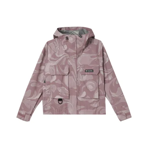 Columbia Водонепроницаемый Ветровка Женские Розовый