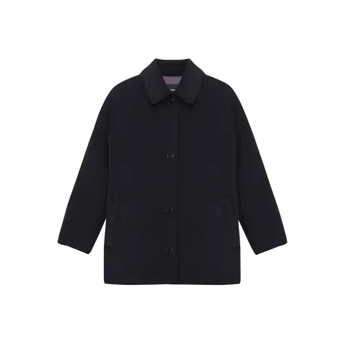 Theorie Дизайнер Co Автор Коллекция Куртка Женская Угольный Серый