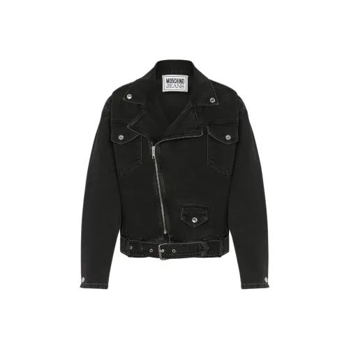 MOSCHINO Denim Jacket Women's Black