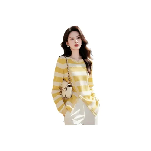 YICHEN Желтый Женская Трикотажная Одежда