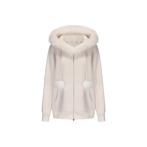 CHIWAWAMEME Укороченная куртка женские цвет раннего снега