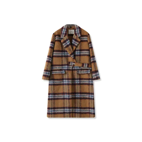 NORA.LOU Куртка Женская Синяя Желтая Клетка