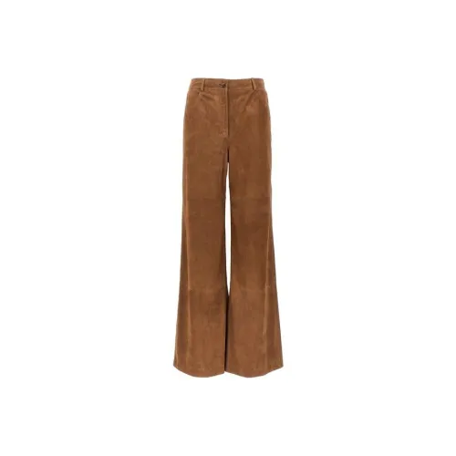 ALBERTA FERRETTI Повседневные брюки Женские Коричневый