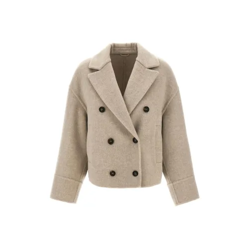 BRUNELLO CUCINELLI Бизнес-костюм женский бежевый