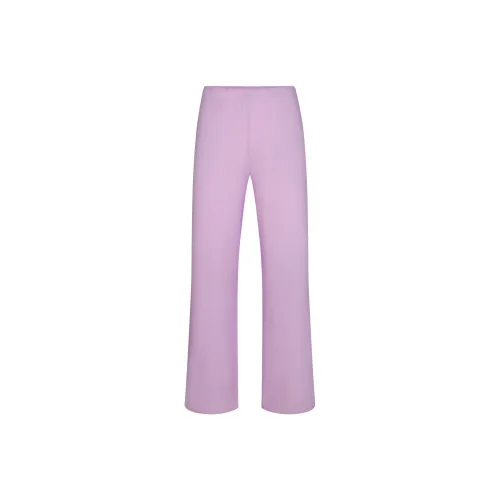 SKIMS Мягкий Lounge Loose Брюки Повседневные брюки Женские Sugar Сливовый Sugar Сливовый