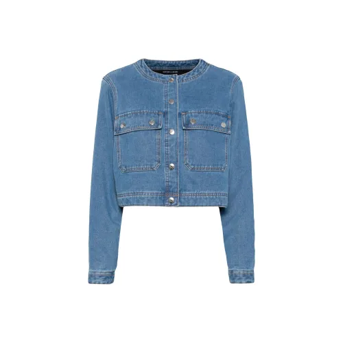 Veronica Beard FW24 Denim Jacket Women's Blue Вероника Бард FW24 Джинсовая Куртка Женская Синяя