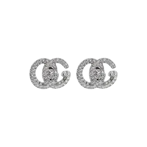 GUCCI Брасс Серьги Унисекс Серебряный