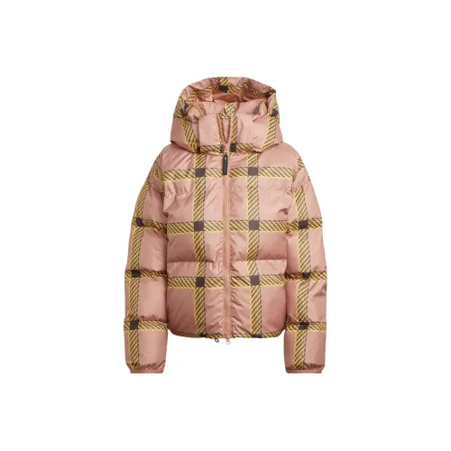 Adidas Розовые Женские Объёмные Куртки (Пуфы)