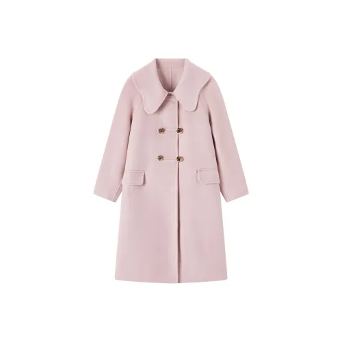 EICHITOO Розовое Женское Пальто
