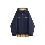 Темно-синий и желтый [утолщенная флисовая подкладка]