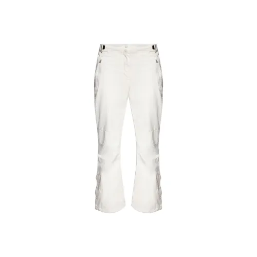 Yves Salomon Повседневные брюки Женские Кремовый