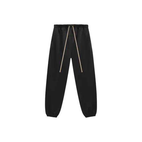 Fear of God Essentials Обсидиановый черный/Черный Женские Повседневные Брюки
