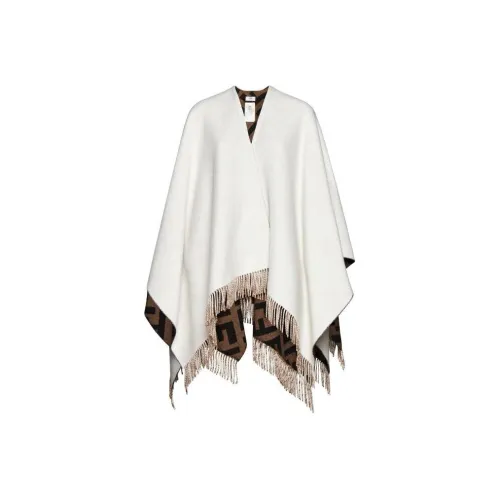 FENDI Сливочный Женские Плащи