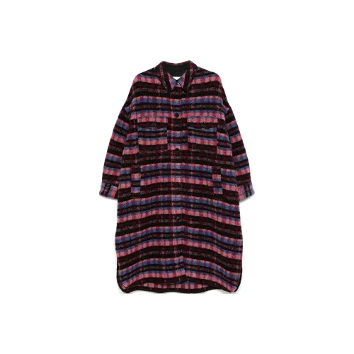 ISABEL MARANT ETOILE FW24 Пальто Женское Розовый