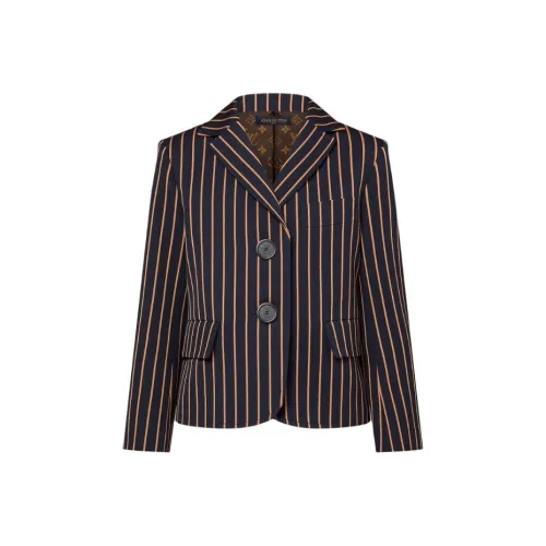 LOUIS VUITTON Бизнес-костюм Пальто Женское Черное