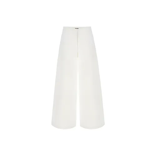 JIL SANDER Белые Женские Повседневные Брюки
