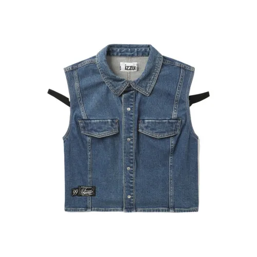 IZZUE NYX/Темно-синий Женские Жилеты