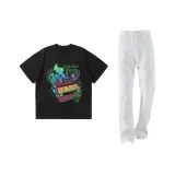 Чёрный (Белые джинсы)