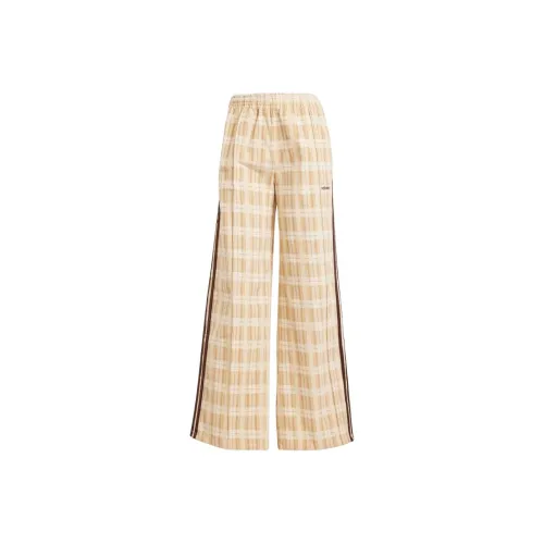 Adidas Originals Tartan Повседневные брюки Женские Dream Beige