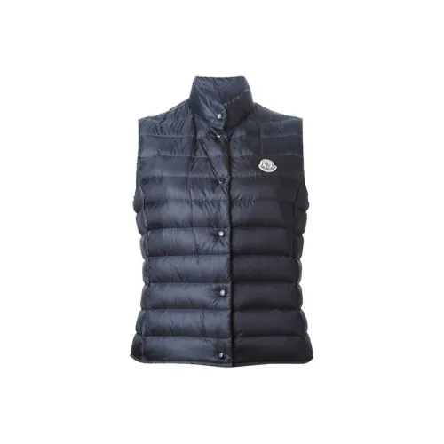 Moncler Темно-синий Женские Жилеты