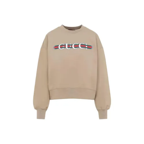 GUCCI SS25 Свитшот Женские CAMEL