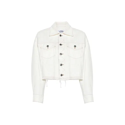 A.P.C x Natacha Ramsay Levi Sainters SS24 Denim Jacket Women's Light Beige