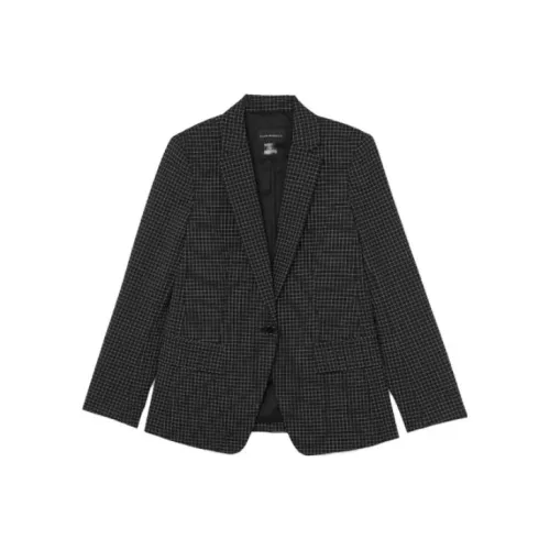 CLUB MONACO Бизнес-костюм женский черный и белый в клетку