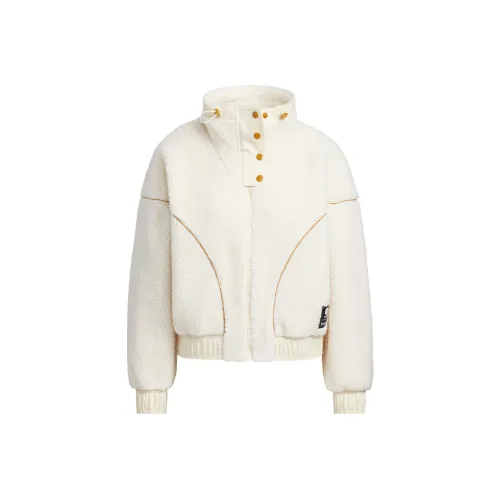 ADIDAS NEO Белые Женские Бархатные Куртки