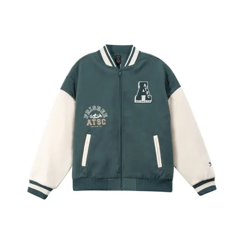 ANTA Life Collection Бейсбольная куртка Женская Gulf Зеленая