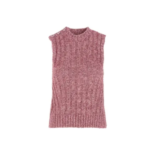 GANNI Розовые Женские Жилеты