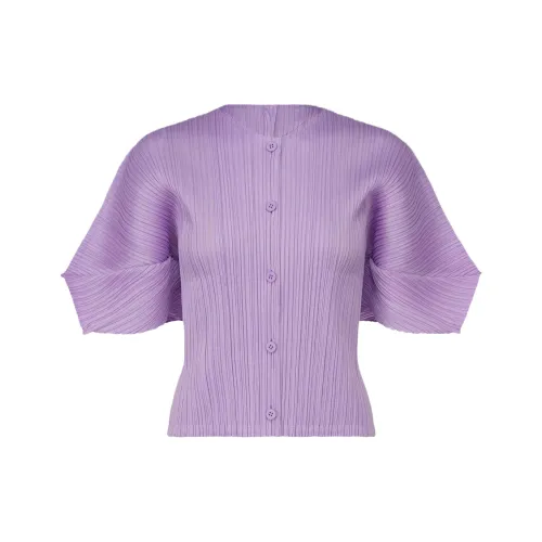 PLEATS PLEASE ISSEY MIYAKE SS25 Трикотаж Женский Фиолетовый