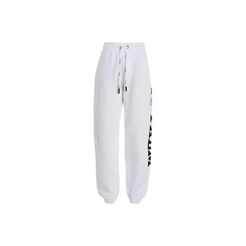 PALM ANGELS Белые Женские Вязаные Спортивные Брюки