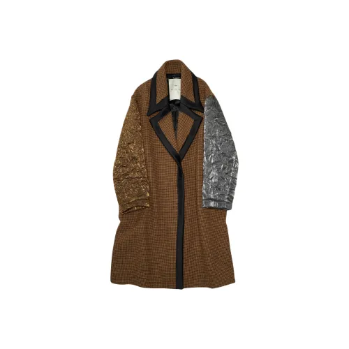 Song for the Mute FW24 Пальто Женское Коричневое